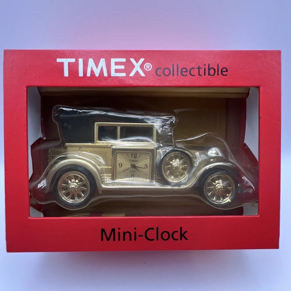 Vintage Timex Collectible Mini Clock Car - New
